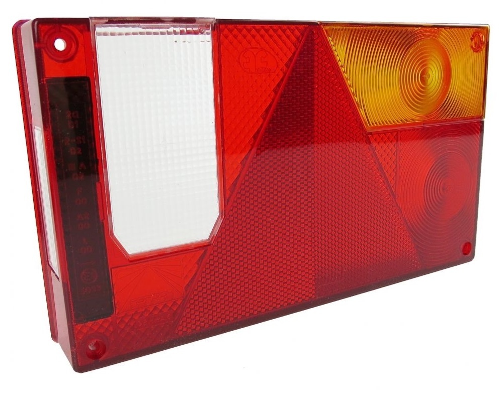 Los glaasje voor de Aspock Multipoint 1 - rechts - inclusief achteruitrijverlichting