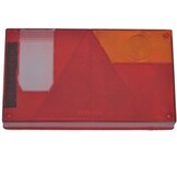 Los glaasje voor de Aspock Multipoint 1 - rechts - inclusief achteruitrijverlichting