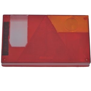 Los glaasje voor de Aspock Multipoint 1 - rechts - inclusief achteruitrijverlichting