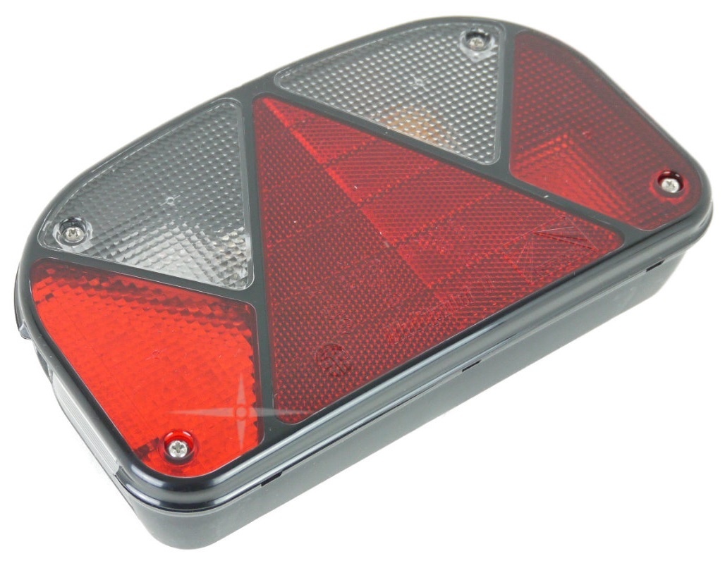 Aspock Multipoint 2 - Achterlicht - 24-7210-007 - 5 polig - Rechts met achteruitrijverlichting