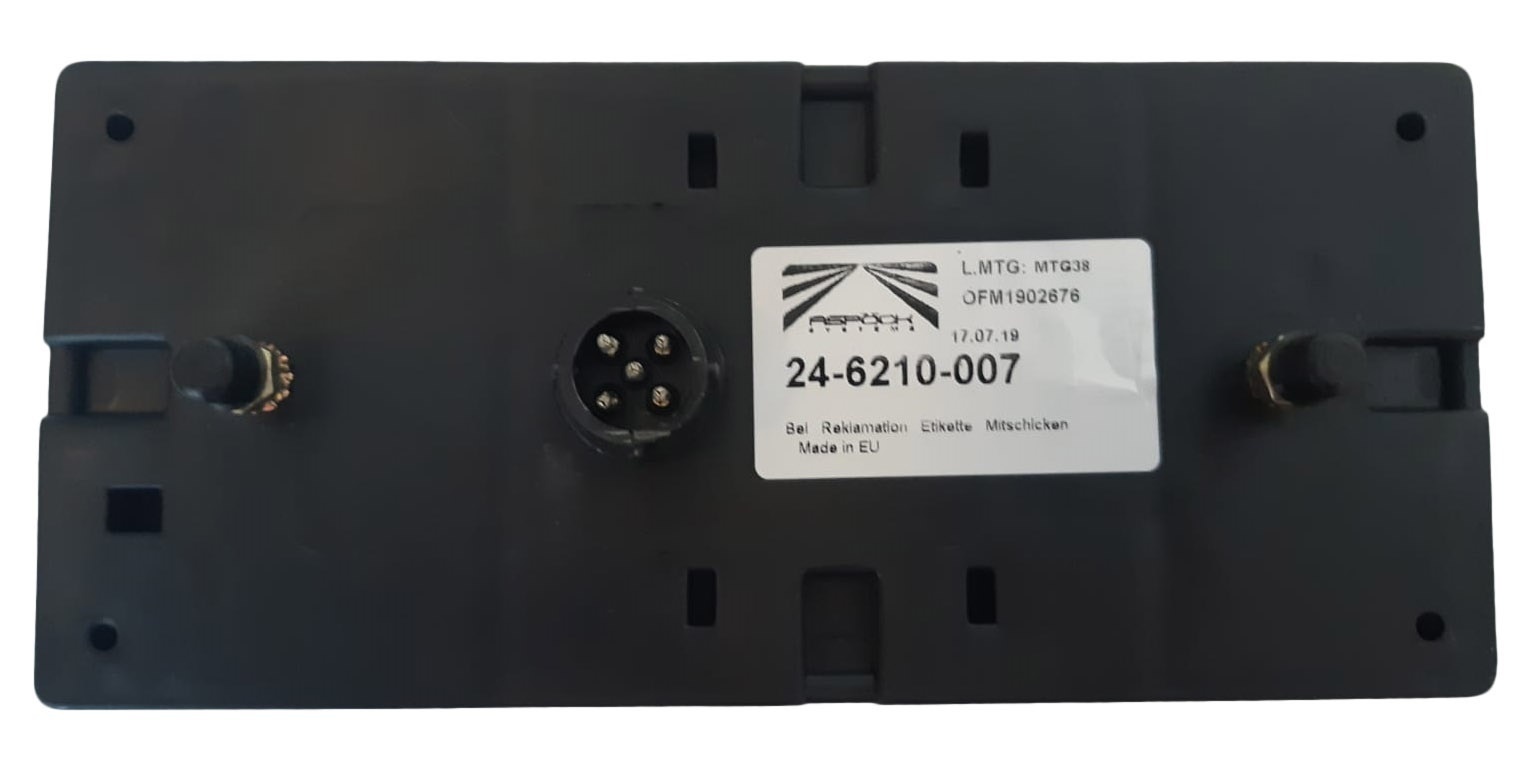 Midipoint 1 - Achterlicht - 24-6210-007 - 5 polig - Rechts - 220x100x52 mm