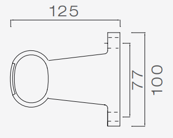 Zijmarkeringslicht Superpoint 2 - SML - 100 cm - Links/Rechts