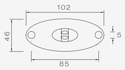 Aspock Flatpoint 2 - oranje/gele markeringslamp - connector aansluiting - LED