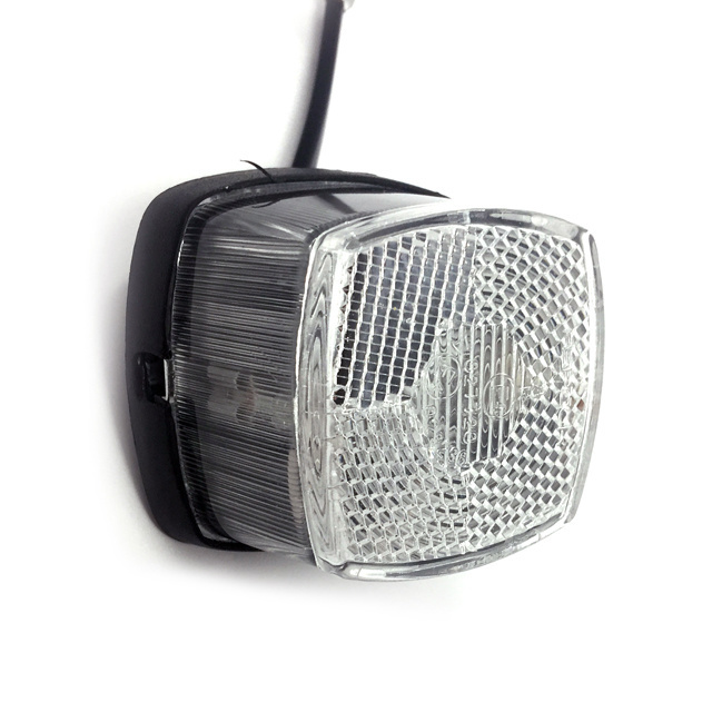 Aspock Squarepoint wit met 50 cm DC-kabel