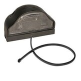 Verlichting aspock - Nummerplaatverlichting - Regpoint - 800mm - Zwart