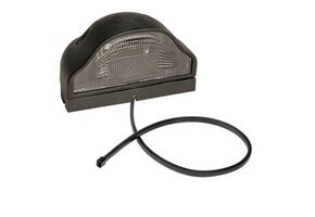 Verlichting aspock - Nummerplaatverlichting - Regpoint - 800mm - Zwart