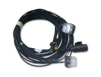 6,4 meter - 13 polig - 2x 5P - aftakkingen - Aspock