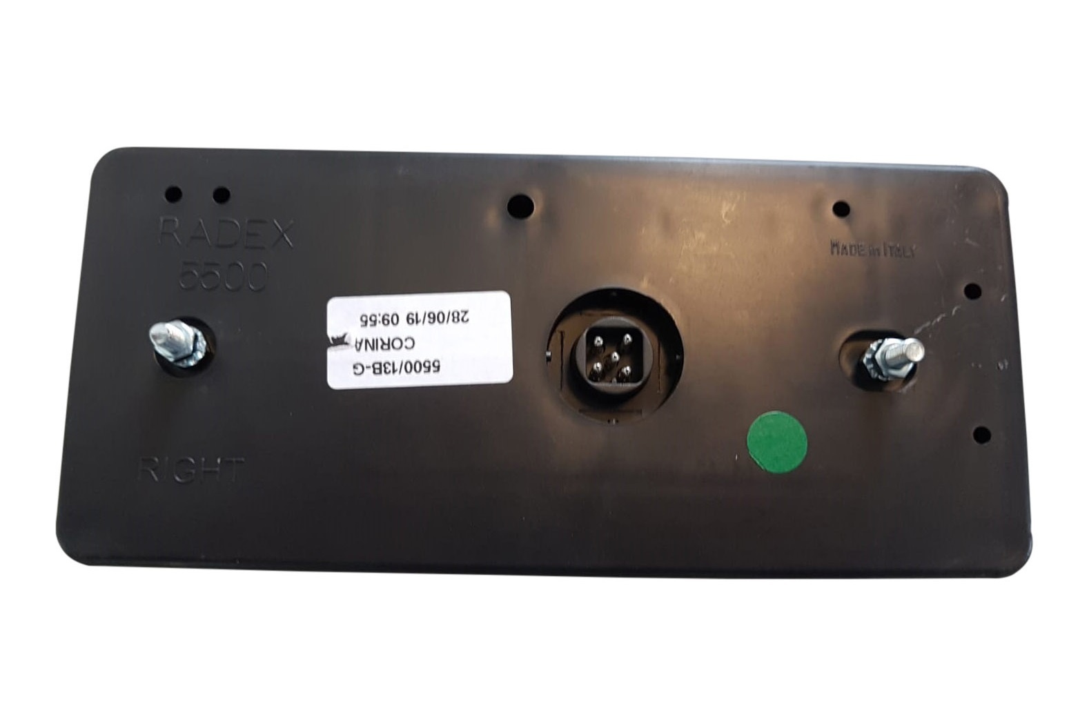 Radex 5500 Rechts 216x98x70 mm voorzien van connector aansluiting