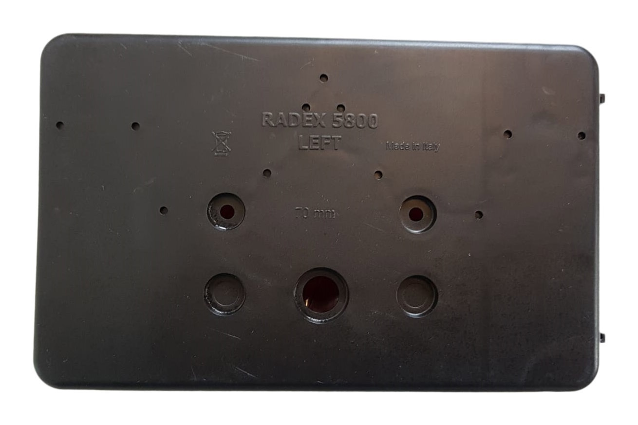 Radex 5800 Links 220x140x60 mm - losse tule aansluiting