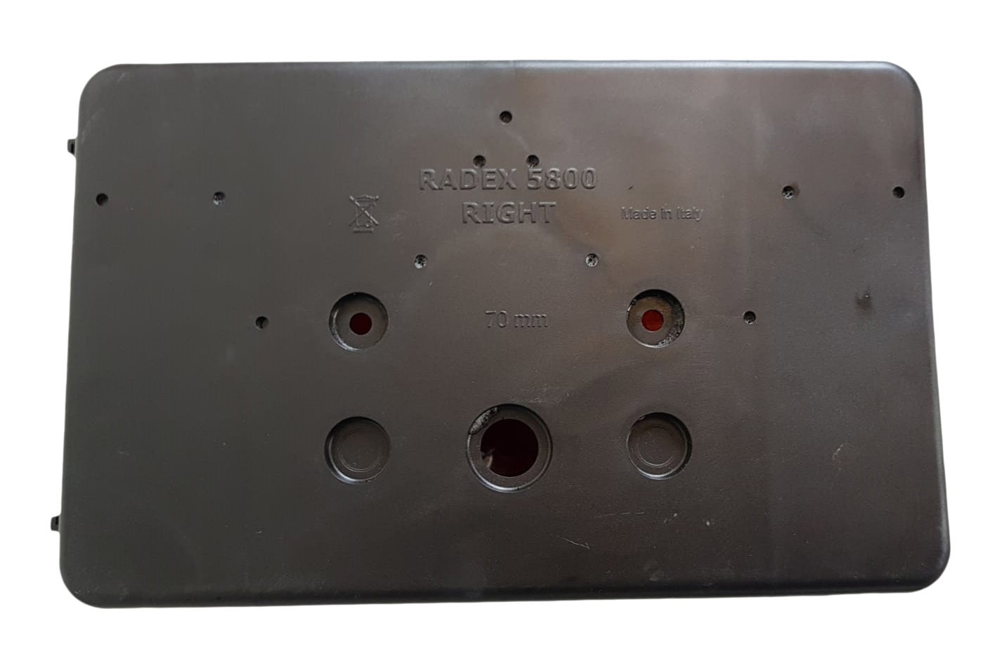 Radex 5800 Rechts 220x140x60 mm - losse tule aansluiting