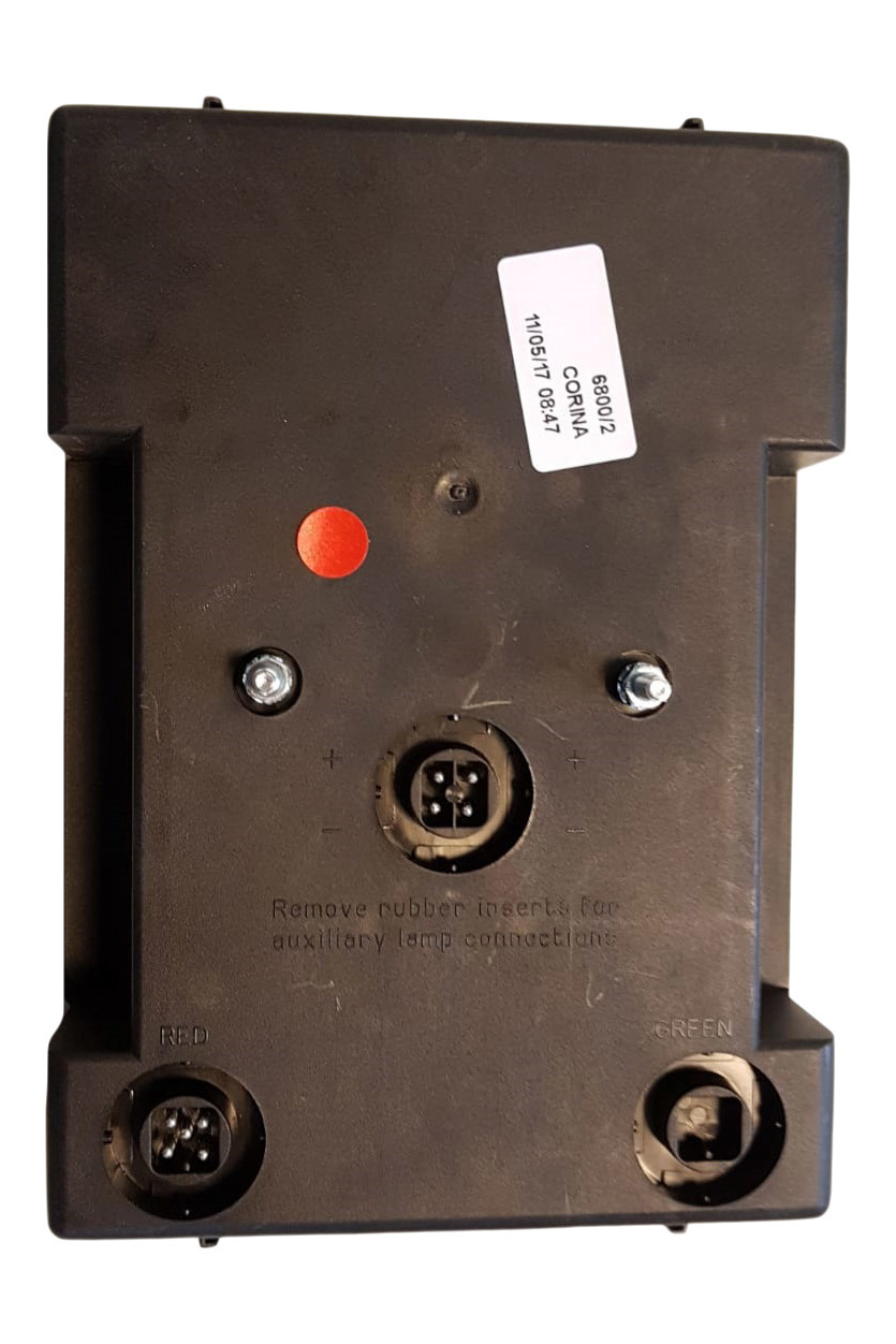 Radex 6800 Links 160x220x60 mm voorzien van connector aansluiting