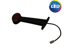 LED Markeringslicht rood/wit  PN 930