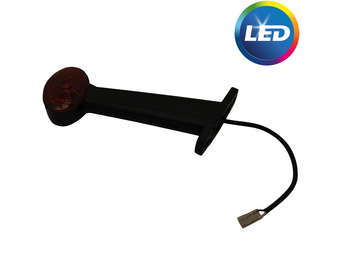LED Markeringslicht rood/wit  PN 930