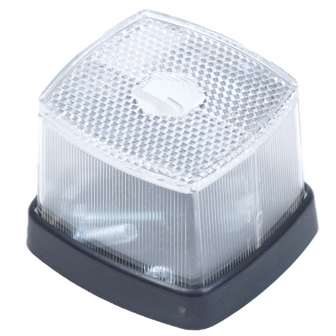 Breedtelicht PN910 - wit - losse lamp - 63x66 mm met reflector