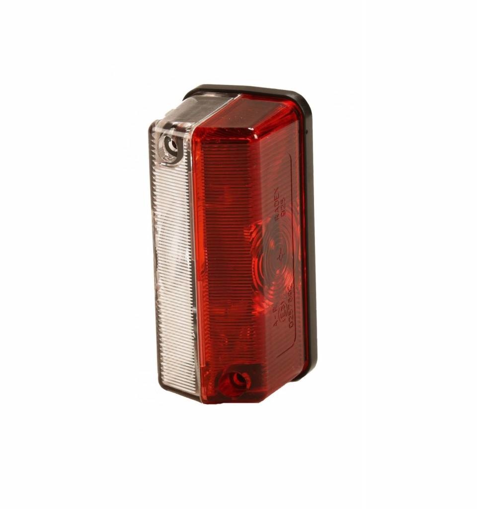 Breedtelamp type 925 Rood/Wit
