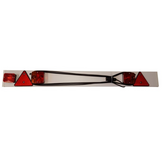 Complete verlichtingsbalk voor aanhanger met 6 meter kabel (breedte 1,37 meter)