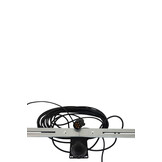 Uitschuifbare lichtbalk van metaal - 140 > 200 cm - inclusief reflectoren - 7 polig