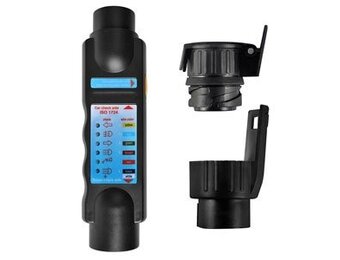 Stekker Tester 7 polig 12 Volt met 2 adapters