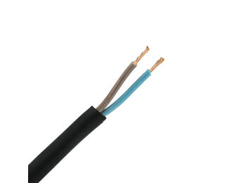 Kabel 2-aderig (0,75 mm) per meter