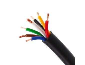 Kabel 7-aderig (1,00 mm²) per meter