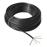 Kabel 7-aderig (1,00 mm²) - per meter - geschikt voor aanhangers, caravans, vouwwagens en soorgelijken