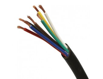 Kabel 7-aderig (1,5 mm²) per meter
