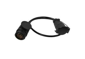 Verlengkabel 80 cm - 13P (M) <> 7P (F)