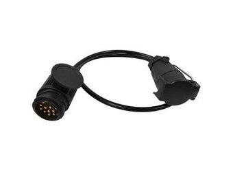 Verlengkabel 80 cm - 13P (M) <> 7P (F)