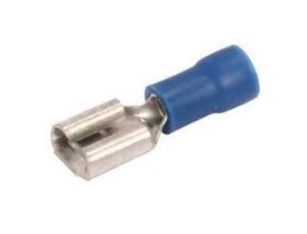 AMP stekker 6,3x0,8 vrouwtje (10 stuks)