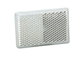 Witte reflector 70x30 mm zelfklevend