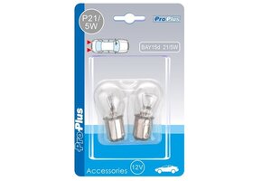 2x bol bajonet - 15D - 12V - 21/5 W