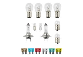 Reservelampenset H7 (16-delig)