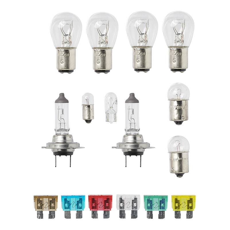 Reservelampenset H7 (16-delig)