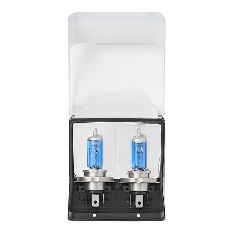 White Laser Light H4 autolamp 12V 55 W (2 stuks) in Box