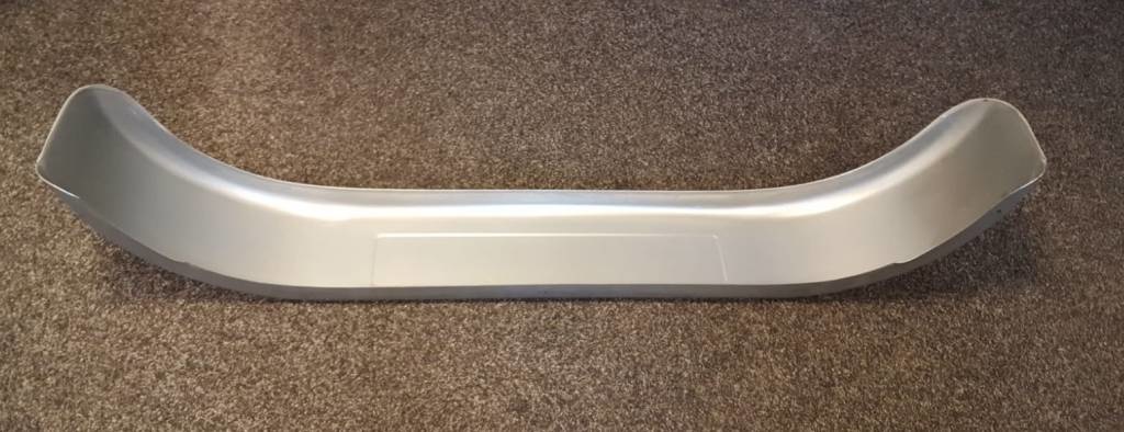 Spatbord metaal tandem 1520x220x380 mm