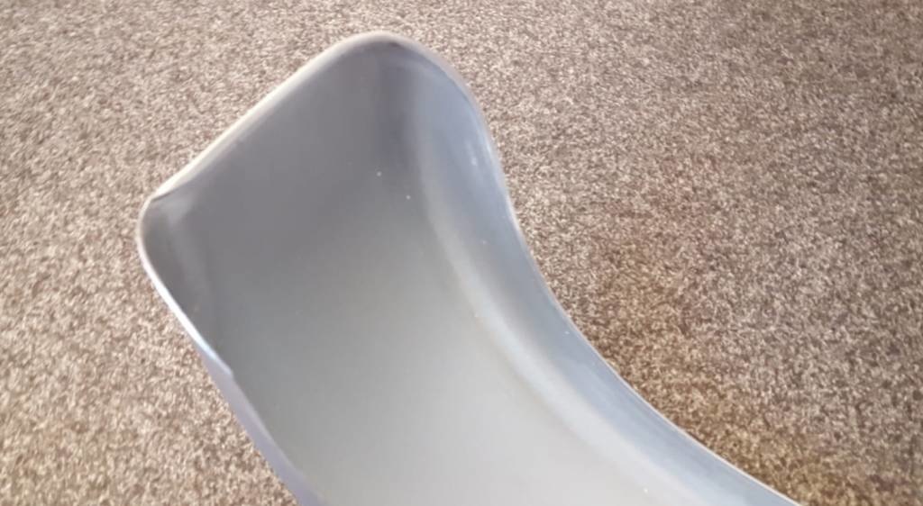 Spatbord metaal tandem 1520x220x380 mm