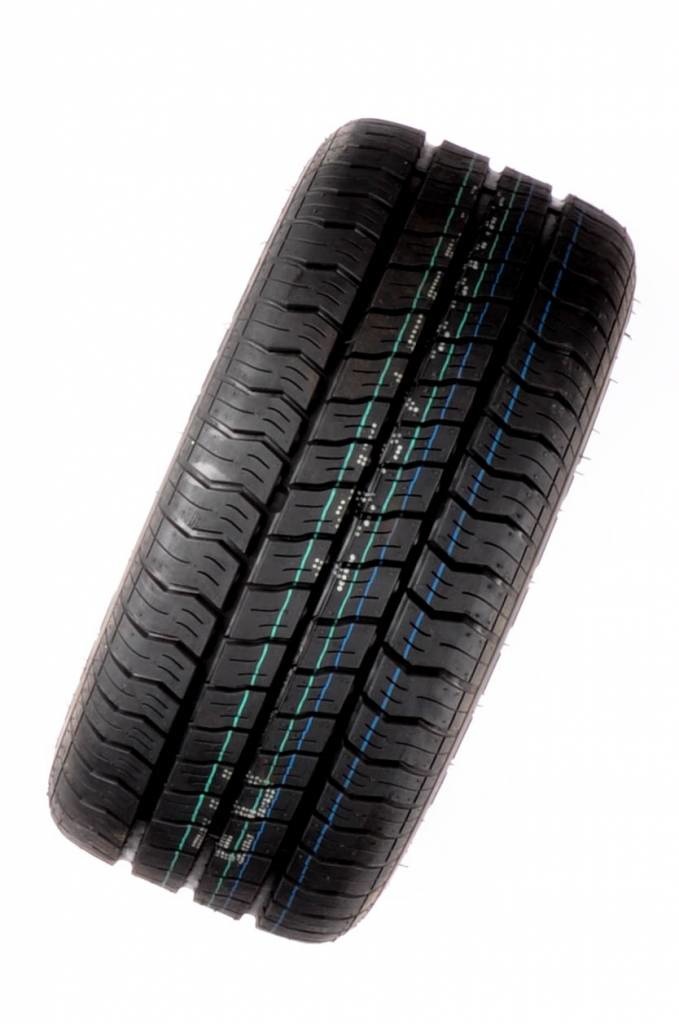 Compleet 10 inch wiel - 195/55R10C band + velg - mercedes steek: 5x112 - 750 kg - 10PR - 67 mm naafdiameter