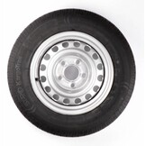 Compleet wiel 175R13C band + velg (steek 5x112) 730 kg Naafdiameter 67 mm