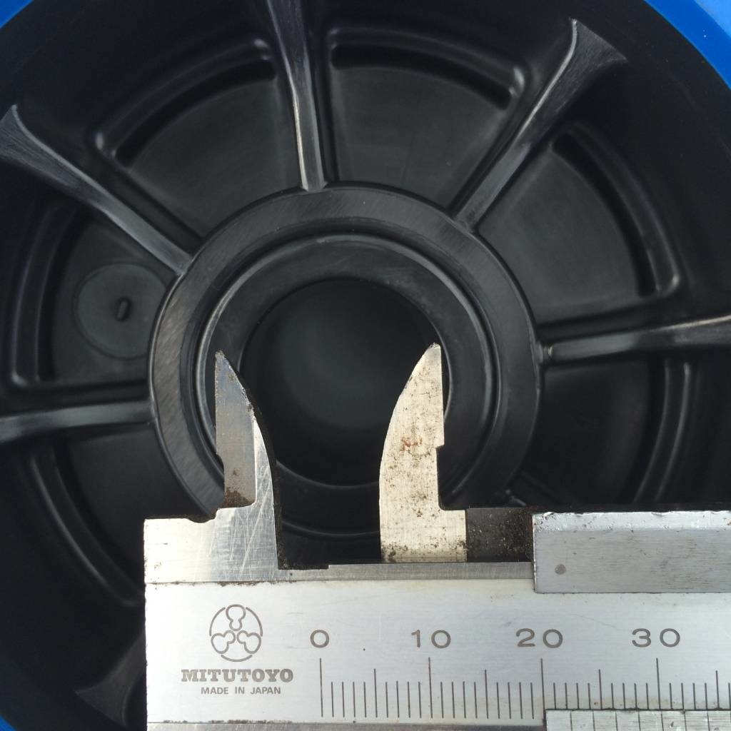 118x73 mm kimrol blauw 22 mm naafdiameter