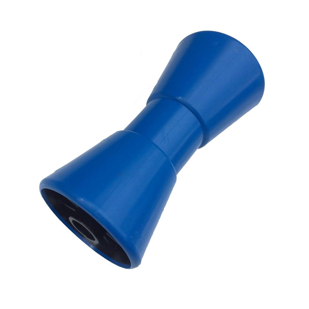 200x85 mm kielrol blauw 22 mm naafdiameter