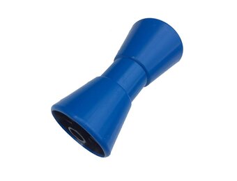 200x85 mm kielrol blauw 22 mm naafdiameter