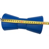 200x85 mm kielrol blauw 22 mm naafdiameter