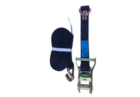 Spanband zwart 600x3,5 cm (3000 kg)