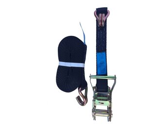 Spanband zwart 600x3,5 cm (3000 kg)