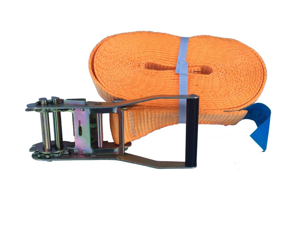 Spanband oranje 860x5 cm (5000 kg)