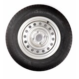 Compleet wiel 155R13 band + velg (steek 4x100) 500 kg Naafdiameter 57 mm