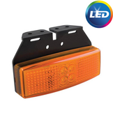 Zijmarkeringslamp - oranje/gele markeringslamp - losse draad aansluiting - LED