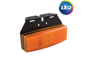 Zijmarkeringslamp - oranje/geel - losse draad