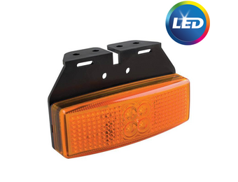 Zijmarkeringslamp - oranje/geel - losse draad