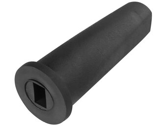 Eindkap tbv platte DC kabel